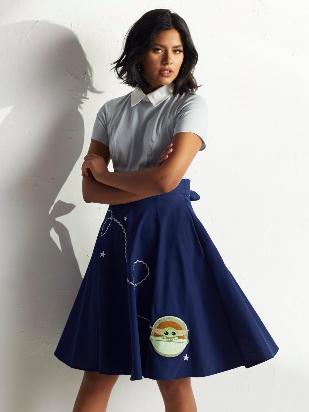 Her Universe Star Wars The Mandalorian The Child Dress Women’s Size Small Grogu
